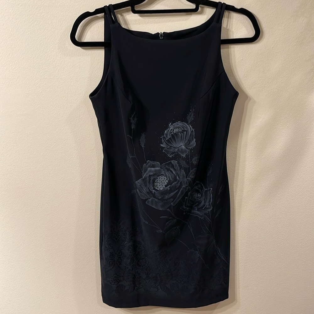 Vintage floral formal dress